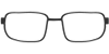 Metal eyeglasses